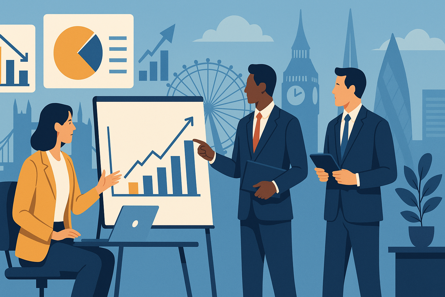Consulting illustration